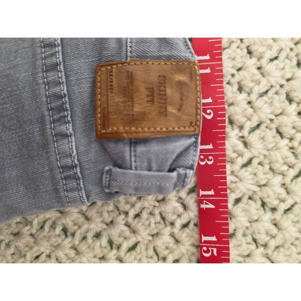 Zara Skinny Pants Boys Size 13/14 Grey Excellent Adjustable Waist Slim Fit - Picture 6 of 6